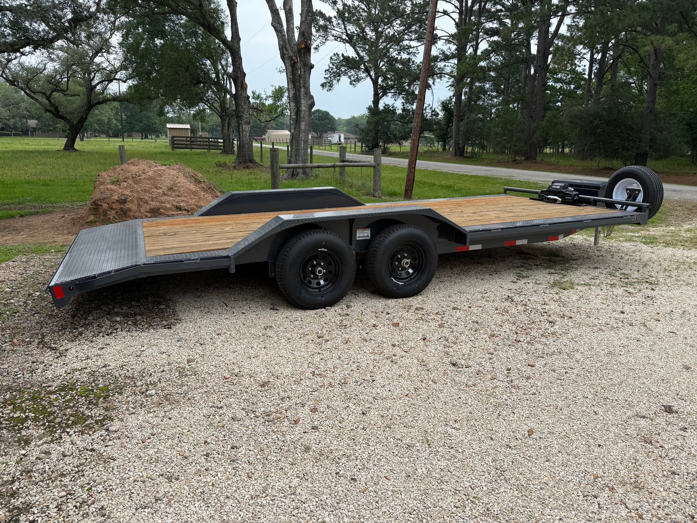 102" x 20' Car Hauler Trailer rental in West Columbia TX - Proline Equipment Solutions