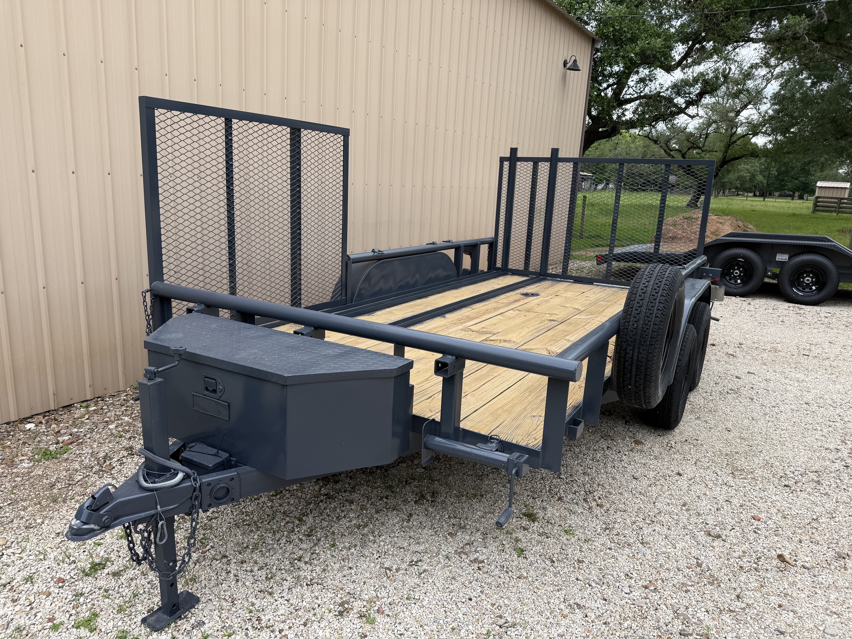 14' x 81" Utility Trailer - photo 2 - trailer rental West Columbia TX